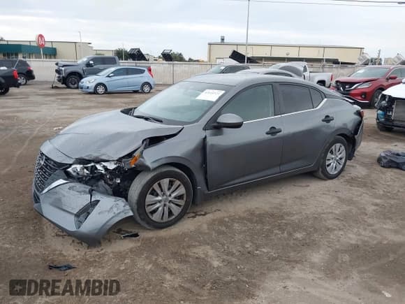 ✅ 2024 Nissan Sentra S • VIN: 3N1AB8BV0RY236790 • Lot: 43644521. Listed on IAAI with 53,359 mi. Free auction sales archive from the USA and detailed vehicle history report at DreamBid. Image 2.