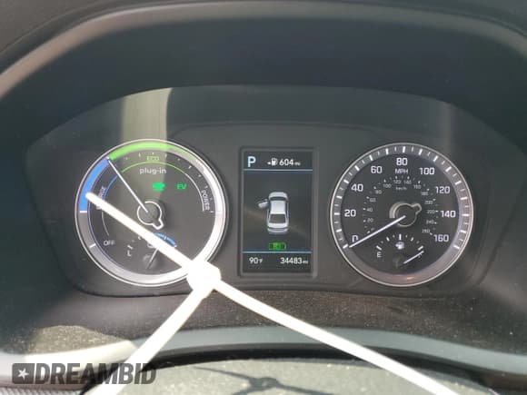 ✅ 2019 Hyundai Sonata • VIN: KMHE14L24KA092620 • Лот: 67655194. Опубликован ранее на Copart с пробегом 34 483 миль. Бесплатный доступ к архиву аукционных продаж из США и подробный отчёт об истории автомобиля на DreamBid. Изображение 9.