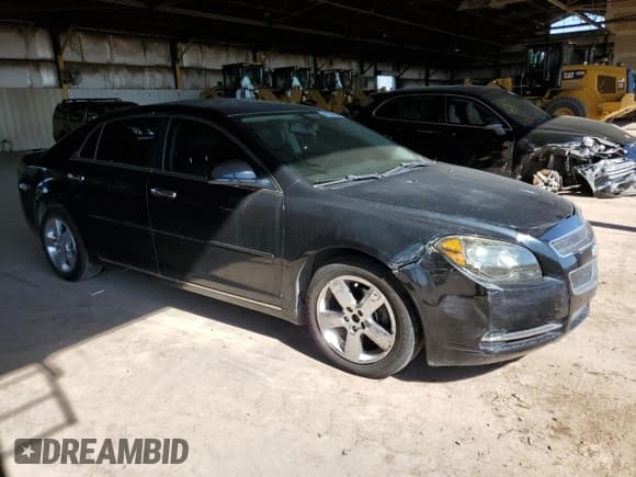 ✅ 2012 Chevrolet Malibu 2LT • VIN: 1G1ZD5E03CF338584 • Lot: 68138814. Listed on Copart with 160,984 mi. Free auction sales archive from the USA and detailed vehicle history report at DreamBid. Image 4.