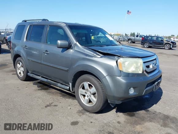 ✅ 2009 Honda Pilot EX-L • VIN: 5FNYF38659B027527 • Lot: 43313487. Wystawiony na IAAI z przebiegiem 199 100 mil. Bezpłatny archiwum sprzedaży aukcyjnych z USA i szczegółowy raport historii pojazdu na DreamBid. Zdjęcie 1.