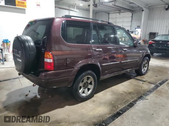 ✅ 2003 Suzuki XL7 Touring • VIN: JS3TX92V334101330 • Lot: 87790235. Listed on Copart with 78,383 mi. Free auction sales archive from the USA and detailed vehicle history report at DreamBid. Image 3.