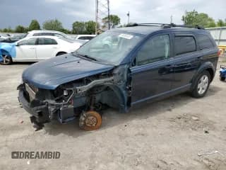 ✅ 2013 Dodge Journey American Value • VIN: 3C4PDCAB2DT722583 • Lot: 59093555. Listed on Copart with 91,838 mi. Free auction sales archive from the USA and detailed vehicle history report at DreamBid. Image 1.