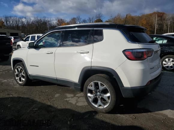 ✅ 2018 Jeep Compass Limited • VIN: 3C4NJDCBXJT234335 • Lot: 91072425. Listed on Copart with 157,478 mi. Free auction sales archive from the USA and detailed vehicle history report at DreamBid. Image 2.