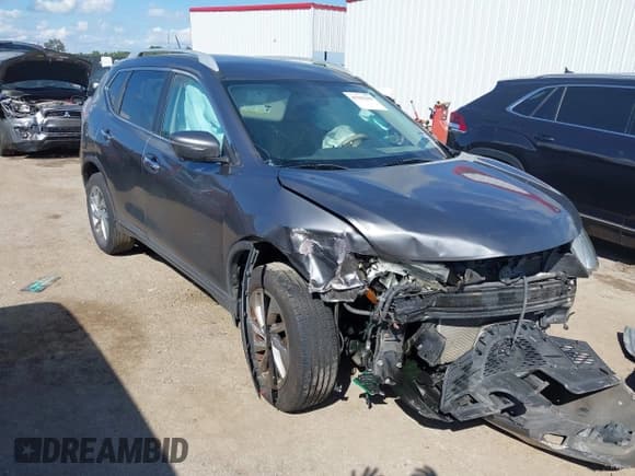 ✅ 2014 Nissan Rogue SL • VIN: 5N1AT2MV2EC807988 • Лот: 43301245. Опубликован ранее на IAAI с пробегом 169 503 миль. Бесплатный доступ к архиву аукционных продаж из США и подробный отчёт об истории автомобиля на DreamBid. Изображение 1.