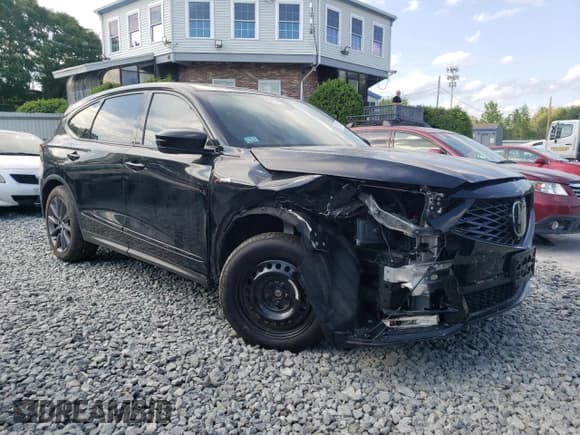✅ 2025 Acura MDX w/A-Spec Package • VIN: 5J8YE1H09SL018448 • Lot: 57298415. Listed on Copart with 5,141 mi. Free auction sales archive from the USA and detailed vehicle history report at DreamBid. Image 4.