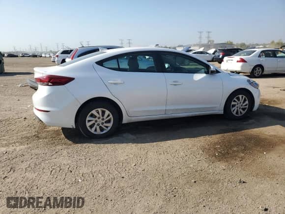 2017 Hyundai Elantra SE with VIN 5NPD74LF1HH140254, listed as a Copart auction lot 85161695 with 167,163 mi miles and Salvage title. Bid and sale history available at DreamBid. Image 3.