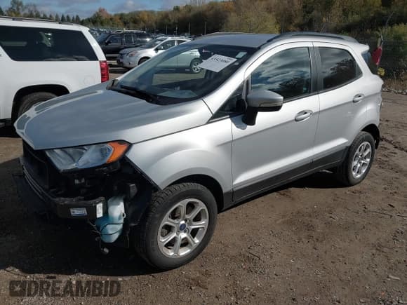 ✅ 2018 Ford EcoSport SE • VIN: MAJ6P1UL8JC171973 • Lot: 43523080. Listed on IAAI with 84,521 mi. Free auction sales archive from the USA and detailed vehicle history report at DreamBid. Image 19.