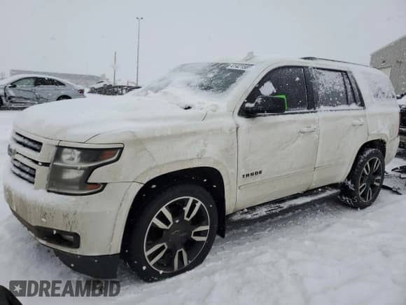 2019 Chevrolet Tahoe Premier с VIN 1GNSKCKJ1KR267731, выставлен на аукционе Copart как лот 41421585 с пробегом 134 218 миль миль и Списание • Salvage title. История ставок и продаж доступна на DreamBid. Изображение 1.