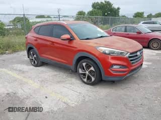 2016 Hyundai Tucson Sport with VIN KM8J33A28GU052424, listed as a IAAI auction lot 43330505 with 108,289 mi miles and . Bid and sale history available at DreamBid. Image 1.
