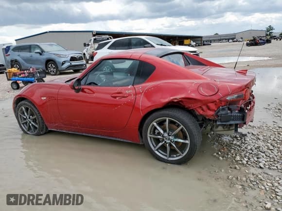 ✅ 2018 Mazda MX-5 Miata Grand Touring • VIN: JM1NDAM76J0204956 • Lot: 81597855. Wystawiony na Copart z przebiegiem 39 529 mil. Bezpłatny archiwum sprzedaży aukcyjnych z USA i szczegółowy raport historii pojazdu na DreamBid. Zdjęcie 2.