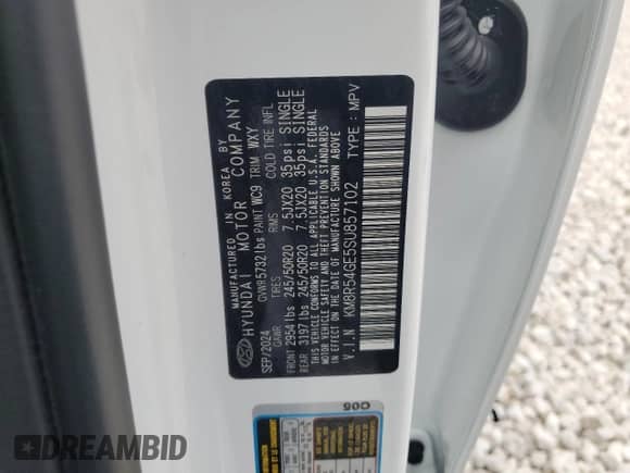 ✅ 2025 Hyundai Palisade Limited • VIN: KM8R54GE5SU857102 • Лот: 86987824. Опубликован ранее на Copart с пробегом 1 633 миль. Бесплатный доступ к архиву аукционных продаж из США и подробный отчёт об истории автомобиля на DreamBid. Изображение 16.