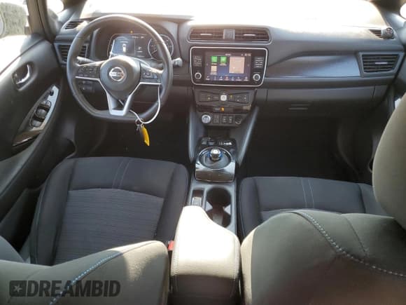 ✅ 2022 Nissan LEAF SV Plus • VIN: 1N4BZ1CV4NC560336 • Lot: 59525105. Listed on Copart with 55,664 mi. Free auction sales archive from the USA and detailed vehicle history report at DreamBid. Image 8.