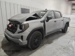 ✅ 2024 GMC Sierra 1500 Pro • VIN: 1GTPUAEKXRZ182799 • Lot: 80739565. Listed on Copart with 14,882 mi. Free auction sales archive from the USA and detailed vehicle history report at DreamBid. Image 1.