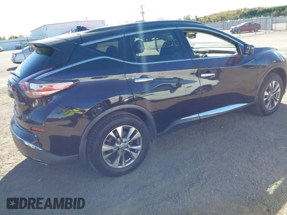 ✅ 2018 Nissan Murano SV • VIN: 5N1AZ2MH7JN129424 • Lot: 43532020. Listed on IAAI with 168,437 mi. Free auction sales archive from the USA and detailed vehicle history report at DreamBid. Image 4.