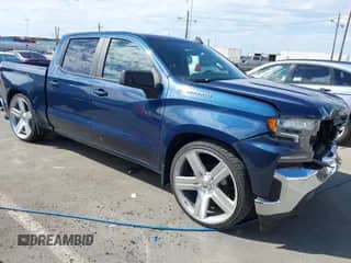 2021 Chevrolet Silverado 1500 LT z VIN 1GCPWCED9MZ152595, wystawiony jako IAAI lot #43279814 z przebiegiem 36 693 mil mil oraz . Historia ofert i sprzedaży dostępna na DreamBid. Obrazek 1.