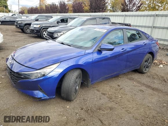✅ 2023 Hyundai Elantra SEL • VIN: KMHLM4AG2PU455127 • Lot: 87265445. Listed on Copart with 40,238 mi. Free auction sales archive from the USA and detailed vehicle history report at DreamBid. Image 1.