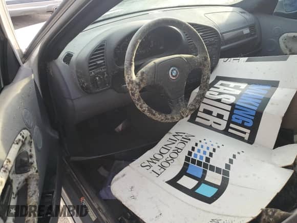 1997 BMW 3 Series M3s with VIN WBSCD9324VEE06968, listed as a Copart auction lot 74778854 with Not provided miles and Salvage title. Bid and sale history available at DreamBid. Image 8.