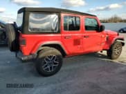 ✅ 2024 Jeep Wrangler Sahara • VIN: 1C4PJXEG9RW236263 • Lot: 45009025. Listed on Copart with 13,985 mi. Free auction sales archive from the USA and detailed vehicle history report at DreamBid. Image 3.