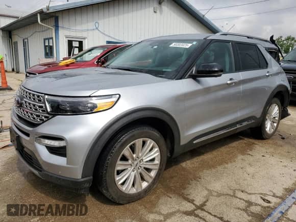 2022 Ford Explorer Limited z VIN 1FMSK8FH7NGC44978, wystawiony jako Copart lot #58302025 z przebiegiem 31 412 mil mil oraz Szkoda całkowita • Salvage title. Historia ofert i sprzedaży dostępna na DreamBid. Obrazek 1.