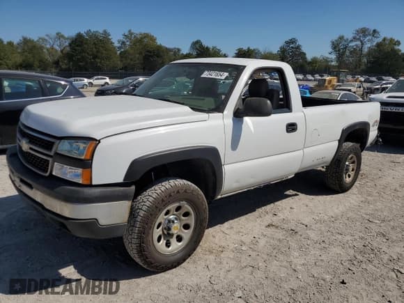 ✅ 2007 Chevrolet Silverado 1500 Work Truck • VIN: 1GCEK14X07Z153013 • Lot: 73421654. Listed on Copart with Not provided. Free auction sales archive from the USA and detailed vehicle history report at DreamBid. Image 1.