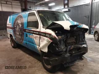 ✅ 2013 Ford Econoline Cargo Commercial • VIN: 1FTNE2EL2DDA42612 • Lot: 41599646. Listed on IAAI with 207,770 mi. Free auction sales archive from the USA and detailed vehicle history report at DreamBid. Image 1.
