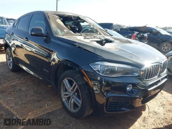 ✅ 2017 BMW X6 xDrive50i • VIN: 5UXKU6C54H0S99557 • Лот: 41484943. Опубликован ранее на IAAI с пробегом Не указан. Бесплатный доступ к архиву аукционных продаж из США и подробный отчёт об истории автомобиля на DreamBid. Изображение 1.