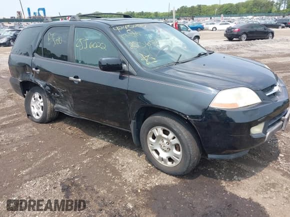 ✅ 2002 Acura MDX • VIN: 2HNYD18202H531324 • Lot: 42492244. Listed on IAAI with Not provided. Free auction sales archive from the USA and detailed vehicle history report at DreamBid. Image 1.