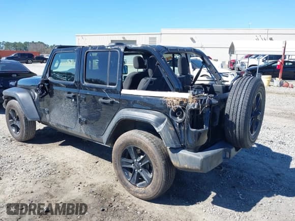 ✅ 2021 Jeep Wrangler Unlimited Sport S • VIN: 1C4HJXDG4MW753159 • Lot: 41723515. Wystawiony na IAAI z przebiegiem 86 589 mil. Bezpłatny archiwum sprzedaży aukcyjnych z USA i szczegółowy raport historii pojazdu na DreamBid. Zdjęcie 3.