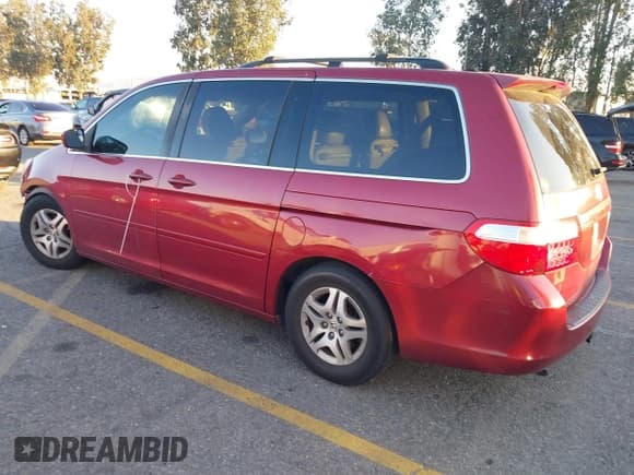 ✅ 2005 Honda Odyssey EX-L • VIN: 5FNRL38725B034306 • Лот: 43783898. Опубликован ранее на IAAI с пробегом 202 726 миль. Бесплатный доступ к архиву аукционных продаж из США и подробный отчёт об истории автомобиля на DreamBid. Изображение 3.