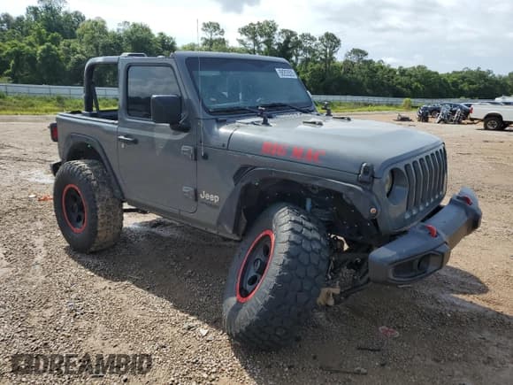 ✅ 2021 Jeep Wrangler Sport • VIN: 1C4GJXAN2MW523442 • Lot: 58253505. Listed on Copart with 77,393 mi. Free auction sales archive from the USA and detailed vehicle history report at DreamBid. Image 4.