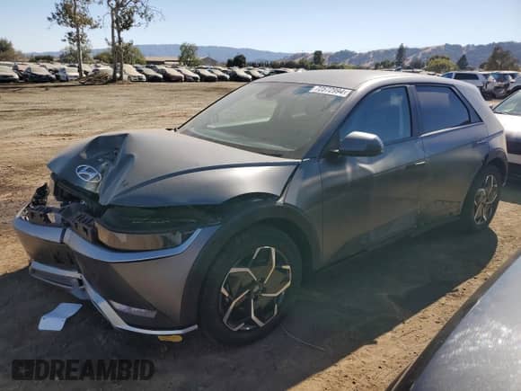 2023 Hyundai Ioniq 5 SEL z VIN KM8KN4AE4PU132883, wystawiony jako Copart lot #72572994 z przebiegiem 13 647 mil mil oraz Szkoda całkowita • Salvage title. Historia ofert i sprzedaży dostępna na DreamBid. Obrazek 1.