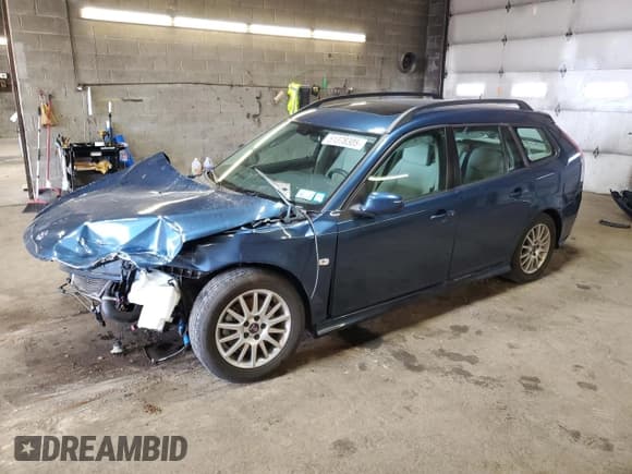 ✅ 2008 Saab 9-3 SportCombi • VIN: YS3FB59Y581153045 • Лот: 51378305. Опубликован ранее на Copart с пробегом Не указан. Бесплатный доступ к архиву аукционных продаж из США и подробный отчёт об истории автомобиля на DreamBid. Изображение 1.