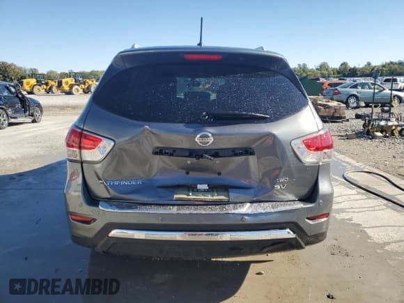 ✅ 2015 Nissan Pathfinder S • VIN: 5N1AR2MM5FC700831 • Lot: 87385585. Listed on Copart with 86,373 mi. Free auction sales archive from the USA and detailed vehicle history report at DreamBid. Image 6.