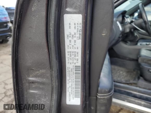 ✅ 2017 Dodge Durango Citadel • VIN: 1C4RDJEG5HC937704 • Лот: 58171025. Опубликован ранее на Copart с пробегом 108 628 миль. Бесплатный доступ к архиву аукционных продаж из США и подробный отчёт об истории автомобиля на DreamBid. Изображение 13.