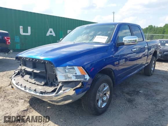 2017 Ram 1500 Big Horn with VIN 1C6RR7TT7HS704649, listed as a IAAI auction lot 42156544 with 81,988 mi miles and . Bid and sale history available at DreamBid. Image 2.