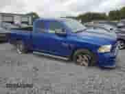 2015 Ram 1500 Express with VIN 1C6RR7FT0FS652385, listed as a Copart auction lot 80785615 with 129,801 mi miles and Salvage title. Bid and sale history available at DreamBid. Image 4.