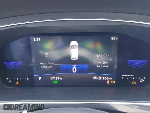 ✅ 2023 Volkswagen Tiguan S • VIN: 3VVRB7AX3PM064709 • Lot: 42103656. Listed on IAAI with 17,157 mi. Free auction sales archive from the USA and detailed vehicle history report at DreamBid. Image 7.