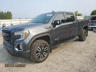 ✅ 2021 GMC Sierra 1500 AT4 • VIN: 1GTP9EEL1MZ427709 • Лот: 71612795. Опубликован ранее на Copart с пробегом 46 262 миль. Бесплатный доступ к архиву аукционных продаж из США и подробный отчёт об истории автомобиля на DreamBid. Изображение 1.