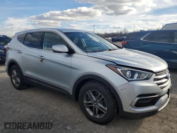 ✅ 2017 Hyundai Santa Fe 2.4L • VIN: 5XYZTDLB8HG438824 • Lot: 93089465. Listed on Copart with 87,905 mi. Free auction sales archive from the USA and detailed vehicle history report at DreamBid. Image 4.