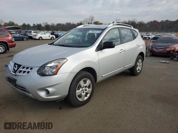 ✅ 2015 Nissan Rogue S • VIN: JN8AS5MVXFW751683 • Lot: 90574775. Wystawiony na Copart z przebiegiem 109 152 mil. Bezpłatny archiwum sprzedaży aukcyjnych z USA i szczegółowy raport historii pojazdu na DreamBid. Zdjęcie 1.
