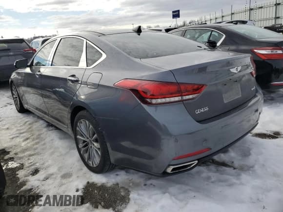 ✅ 2015 Hyundai Genesis 3.8L • VIN: KMHGN4JE0FU037841 • Lot: 89219195. Wystawiony na Copart z przebiegiem 164 185 mil. Bezpłatny archiwum sprzedaży aukcyjnych z USA i szczegółowy raport historii pojazdu na DreamBid. Zdjęcie 2.