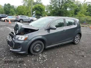 2018 Chevrolet Sonic LT with VIN 1G1JD6SH2J4105687, listed as a Copart auction lot 66205655 with 119,136 mi miles and Salvage title. Bid and sale history available at DreamBid. Image 1.