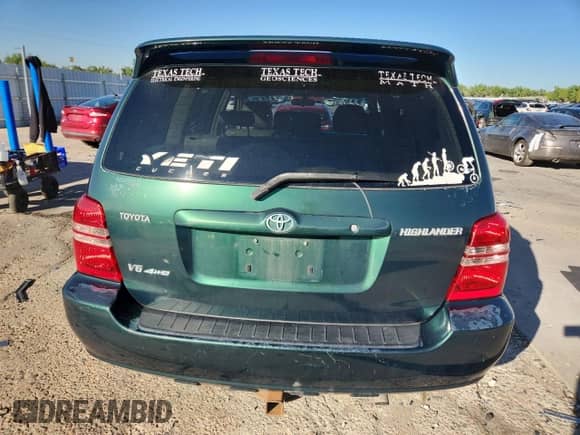 2001 Toyota Highlander z VIN JTEHF21A210007744, wystawiony jako Copart lot #81220365 z przebiegiem 200 753 mil mil oraz Czysty tytuł • Clean title. Historia ofert i sprzedaży dostępna na DreamBid. Obrazek 6.