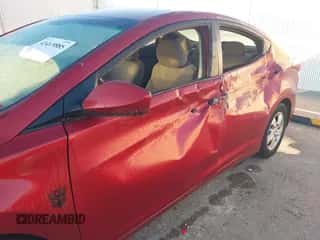 2014 Hyundai Elantra SE with VIN 5NPDH4AE9EH493392, listed as a IAAI auction lot 43419885 with 136,933 mi miles and . Bid and sale history available at DreamBid. Image 6.