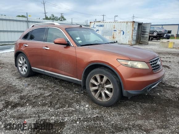 ✅ 2007 Infiniti FX • VIN: JNRBS08W97X400149 • Лот: 61668485. Опубликован ранее на Copart с пробегом 187 608 миль. Бесплатный доступ к архиву аукционных продаж из США и подробный отчёт об истории автомобиля на DreamBid. Изображение 4.