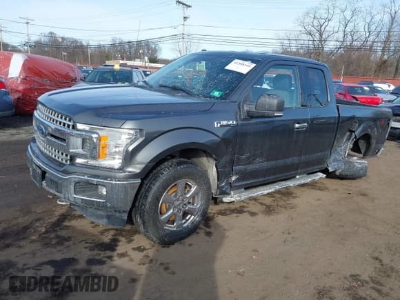 ✅ 2018 Ford F-150 XL • VIN: 1FTEX1EP7JFA75693 • Lot: 41308249. Listed on IAAI with 75,747 mi. Free auction sales archive from the USA and detailed vehicle history report at DreamBid. Image 2.