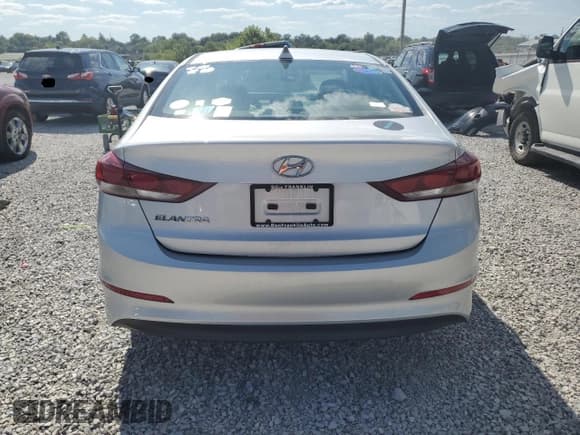 ✅ 2017 Hyundai Elantra SE • VIN: KMHD84LF0HU381222 • Lot: 71366305. Listed on Copart with 98,113 mi. Free auction sales archive from the USA and detailed vehicle history report at DreamBid. Image 6.