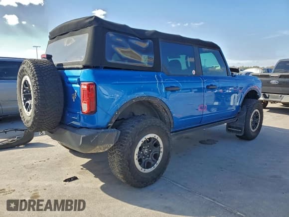 ✅ 2021 Ford Bronco • VIN: 1FMDE5DH1MLA97256 • Lot: 91710245. Listed on Copart with 57,426 mi. Free auction sales archive from the USA and detailed vehicle history report at DreamBid. Image 3.