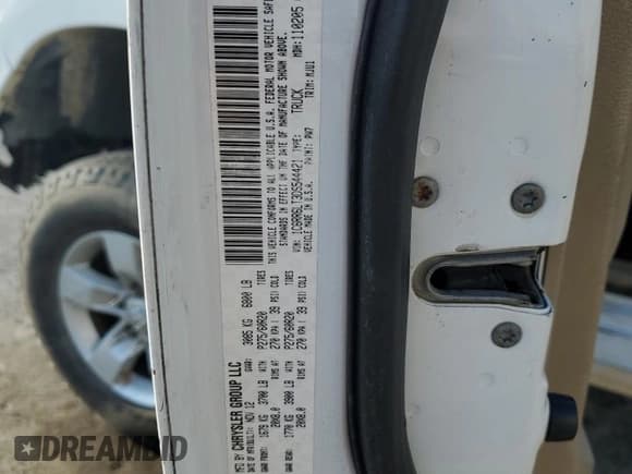 ✅ 2013 Ram 1500 Big Horn • VIN: 1C6RR6LT3DS544421 • Лот: 92940705. Опубликован ранее на Copart с пробегом 199 951 миль. Бесплатный доступ к архиву аукционных продаж из США и подробный отчёт об истории автомобиля на DreamBid. Изображение 12.