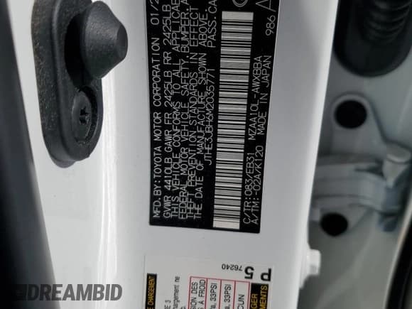 ✅ 2021 Lexus UX 200 F Sport • VIN: JTHE3JBH6M2035771 • Lot: 55899634. Wystawiony na Copart z przebiegiem 29 080 mil. Bezpłatny archiwum sprzedaży aukcyjnych z USA i szczegółowy raport historii pojazdu na DreamBid. Zdjęcie 12.